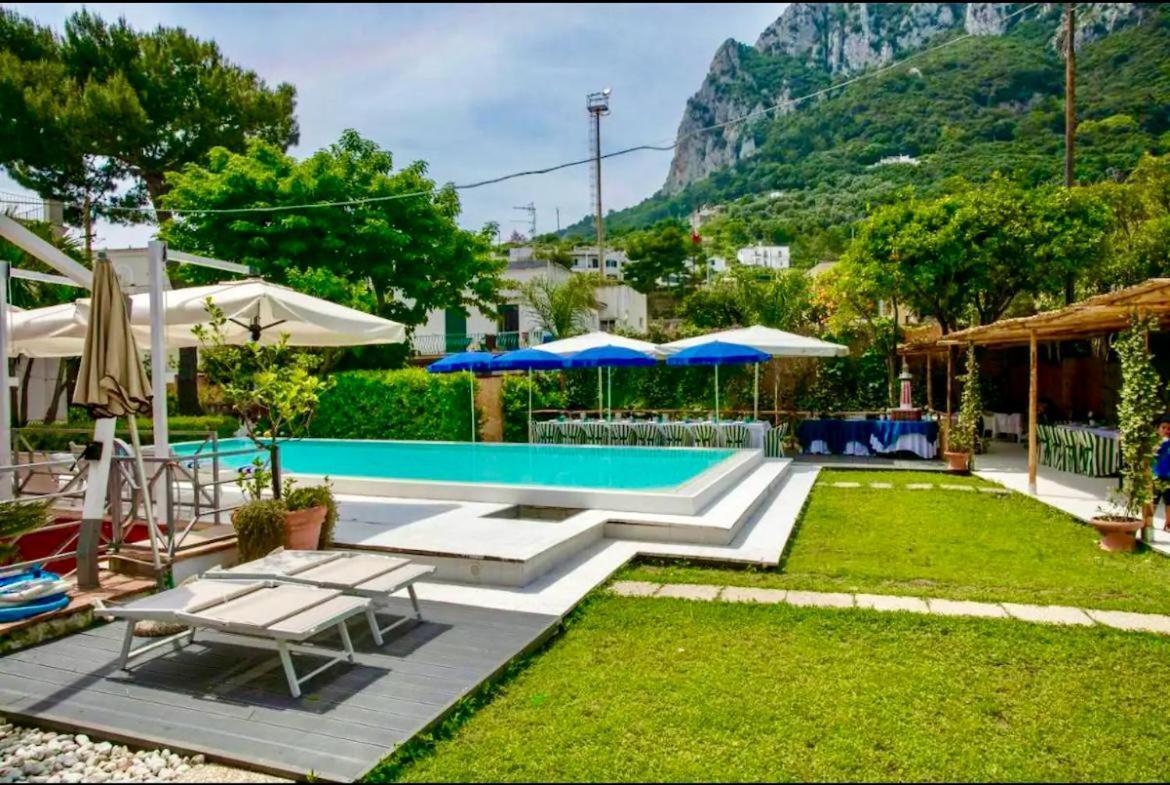 Multiproprieta Hotel Palatium Mari, Con Terrazza Vista Mare E Piscina Capri Exterior foto